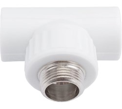 Тройник переходной с наружной резьбой 25х3/4"х25 (45/15) (Valfex) 10128025