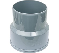 Переход с чугуна на пластик 110x124 вн.канализ. с манжетой (60) (VALFEX) 23124110М