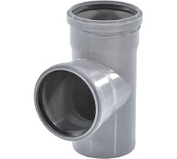 Тройник 87,5°  32-32 вн.канализ.(120/15) VALFEX  24032032