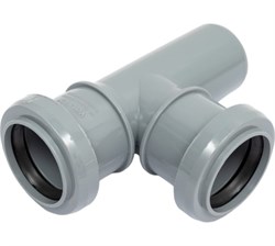 Тройник 87,5°  40-40 вн.канализ.(190/10) VALFEX  24040040