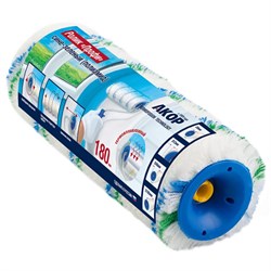 Ролик  180мм полиамид  d 48 мм, бюгель 8 мм,ворс12,сине-зел.АКОР (60шт/уп)ВД ЛКМ 273 48 018 273 48 018