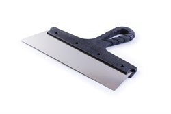 Шпатель  250 мм гладкий с антикорр.покр оксид.сталь АКОР (25шт/уп) 4680031534383