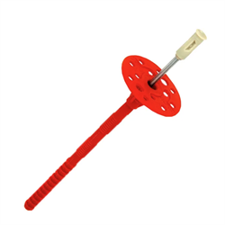 Дюбель-гвоздь для изоляции 10*160мм метал.гвоздем с термоголовкой (500шт) AG9501016063G99