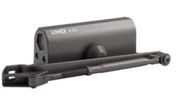 Доводчик дверной НОРА-М LONEX 330 морозостойкий-черный (50-120кг) 20004