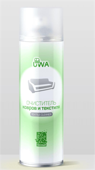 UA650 Очиститель ковров и текстиля пенный (аэрозоль) UWA 620мл  (12шт/) UA650