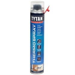 Клей-пена TYTAN PROFESSIONAL THERMOSPRAY теплоизоляция напыляемая 870 мл (12шт) 15157