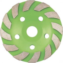 Алмазная чашка зачистная двухрядная 125мм Ермак(20шт) 664-055