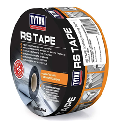 Лента битумная TYTAN Professional RS TAPE  для кровли 10см x 10м антрацит ПОД ЗАКАЗ 15411