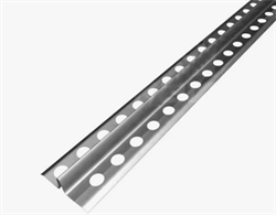 Профиль перфорированный маячковый 10мм толщина 0,25мм ширина 19мм (30шт/уп) 00-00004549