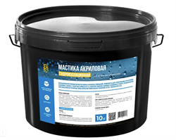 Мастика Акриловая Гидроизоляционная БИТУМ ПРОДУКТ 10кг ведро ВР-031