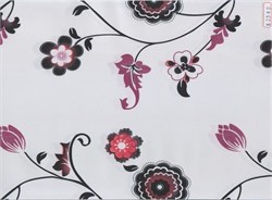 8254D D&B 45 см/8 м цветы на белом фоне 00010004329