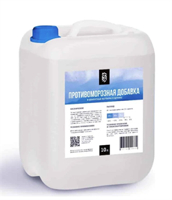 Противоморозная добавка для бетона БИТУМ ПРОДУКТ 10л (60шт/пал) ВР-01