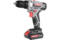 Дрель-шуруповерт аккум. ПОБЕДА ДА-14/2 Ли(14,4в,2*2.2акб, 2скор,400,1490об/мин (АКБ в компл) 180201635