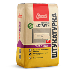 Штукатурка гипсовая Старт 30кг Старатели (49шт/п) 3593