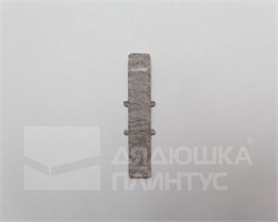 Соединитель для плинтуса 70мм "Деконика" Лофт светло-серый 547 (20шт/уп) Д-П70-С 547 ЛФТ ССР