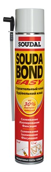 Клей полиуретановый SOUDAL SOUDABOND EASY аэрозоль 750 мл (12шт/уп) 121621