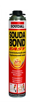 Клей полиуретановый SOUDAL SOUDABOND EASY GUN летняя 750 мл (12шт/уп) 121618