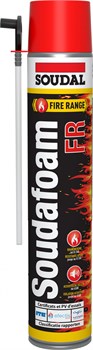 Пена бытовая SOUDAL огнестойкая, 750 мл ,летняя(+5)  132779