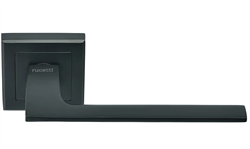 Ручка дверная ,цвет-черный  на квадрат.основе RAP 21-S BL Rucetti 9013296