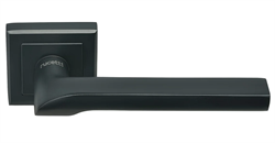 Ручка дверная ,цвет-черный на квадрат.основе RAP 24-S BL Rucetti  9013302