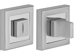 Завертка сантехническая,цвет-мат.хром/хром на квадрат.основе RAP WC-S SC/CP.Rucetti 9013308