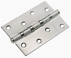 Петля стальная универсальная MS 100x70x2.5-4BB SC.мат.хром, МОРЕЛЛИ 9008573