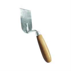 Кельма (мастерок)   80мм нерж.сталь,с дер.рукоятка.БИБЕР (12шт/уп) 35402