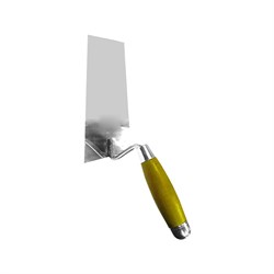 Кельма (мастерок)  160 мм трапецевидная,нерж.сталь.дер.рукоятка БИБЕР(12шт/уп) 35412