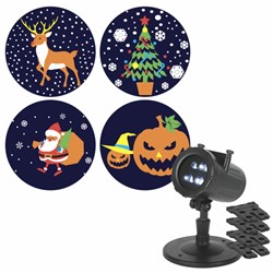 ENIOP-10 ЭРА Проектор LED Праздник уличный, IP44, 220В Б0056011