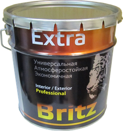 Эмаль ПФ-115 "BRITZ" бежевая 25кг ГОСТ 6465-76 6562