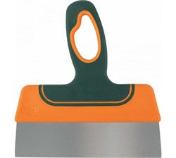 Шпатель 200мм нерж. сталь с2-х компонентной ручкой БИБЕР Варяг (12шт/уп) 35227