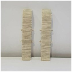 Соединитель для плинтуса 70мм "Деконика" Дуб жемчужный 418 (20шт/уп) Д-П70-С 418 ДУБ ЖМЧ