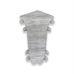 Угол внутренний "Идеал Классик" 85мм Ясень серый 253 (20шт/уп) К-П85-В 253 ЯСН СЕР