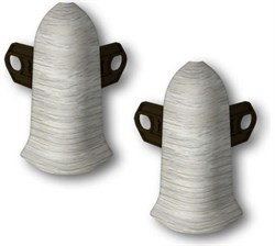 Угол наружный "Идеал Классик"85мм Ясень серый 253 (20шт/уп) К-П85-Нк 253 ЯСН СЕР