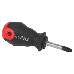 Отвертка РН 2х 40мм  крестовая  с двухком.ручкой  ЭРА (12шт/уп) Б0055843