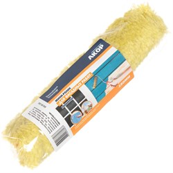 Мини-ролик 150 мм полиакрил d 15 мм,бюгель 6 мм, ворс 12 мм,желтый АКОР(48шт/уп) для фасадных работ 555 00 150