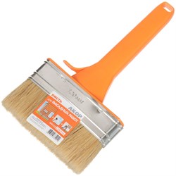 Кисть плоская  120мм нат. щетина с пласт. ручкой АКОР (70шт/уп) "Фасад" 175 25 120  175 25 120