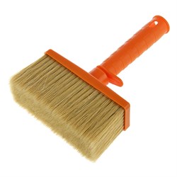 Кисть плоская  140мм нат. щетина с пласт. ручкой АКОР (30шт/уп) "Фасад" 175 50 140  175 50 140