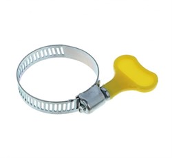 Хомут-бабочка,нерж.сталь 21-38 мм,шир.8мм 160-192