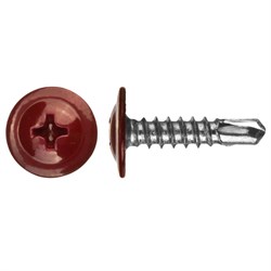 Прессшайба RAL 3005 4,2/19 острый (50шт) винно-красный 73гр СШСММ3005421950