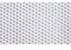 pv003  DEKORON 45 см/8 м витраж волна горизонт серебро  АЦА2641