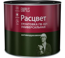 Грунтовка ГФ-021 «РАСЦВЕТ» серая универсальная 2,2кг (6шт) 11202