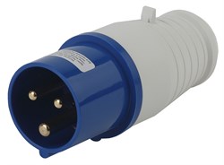 Вилка ЭРА V-16-2P-PE-IP44 переносная 013 2Р+РЕ 16А 220В IP44 Под заказ Б0032849