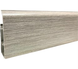 Плинтус напольный с кабель-каналами 70мм "Деконика" Дуб мокко 208 (20шт/уп) Д-П70 208 ДУБ МОК