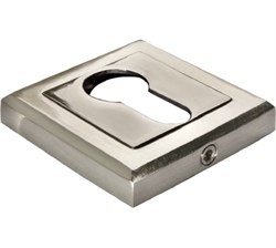 Накладка на евроцилиндр  MH-KH-S SN/BN ,цвет-бел.никель/черн.никель МОРЕЛЛИ 9010580