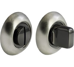 Завертка сантехническая MH-WC  SN/BN.цвет- бел.никель/черн.никель, МОРЕЛЛИ 9010581