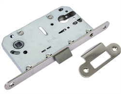 Защелка бесшумная под цилиндр 1885P SN.цвет-никель, МОРЕЛЛИ 9009452