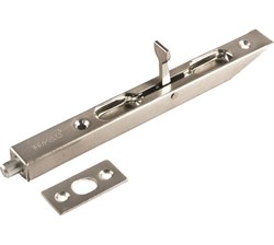 Шпингалет торцевой L 160 SN.-никель, МОРЕЛЛИ 9008919