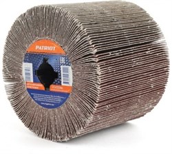 Щетка PATRIOT абразивная лепестковая для брашировальных машин, 120х100мм*Р80 823010023