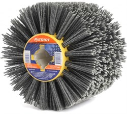 Щетка PATRIOT нейлоновая для брашировальных машин, 120х100мм 823010006